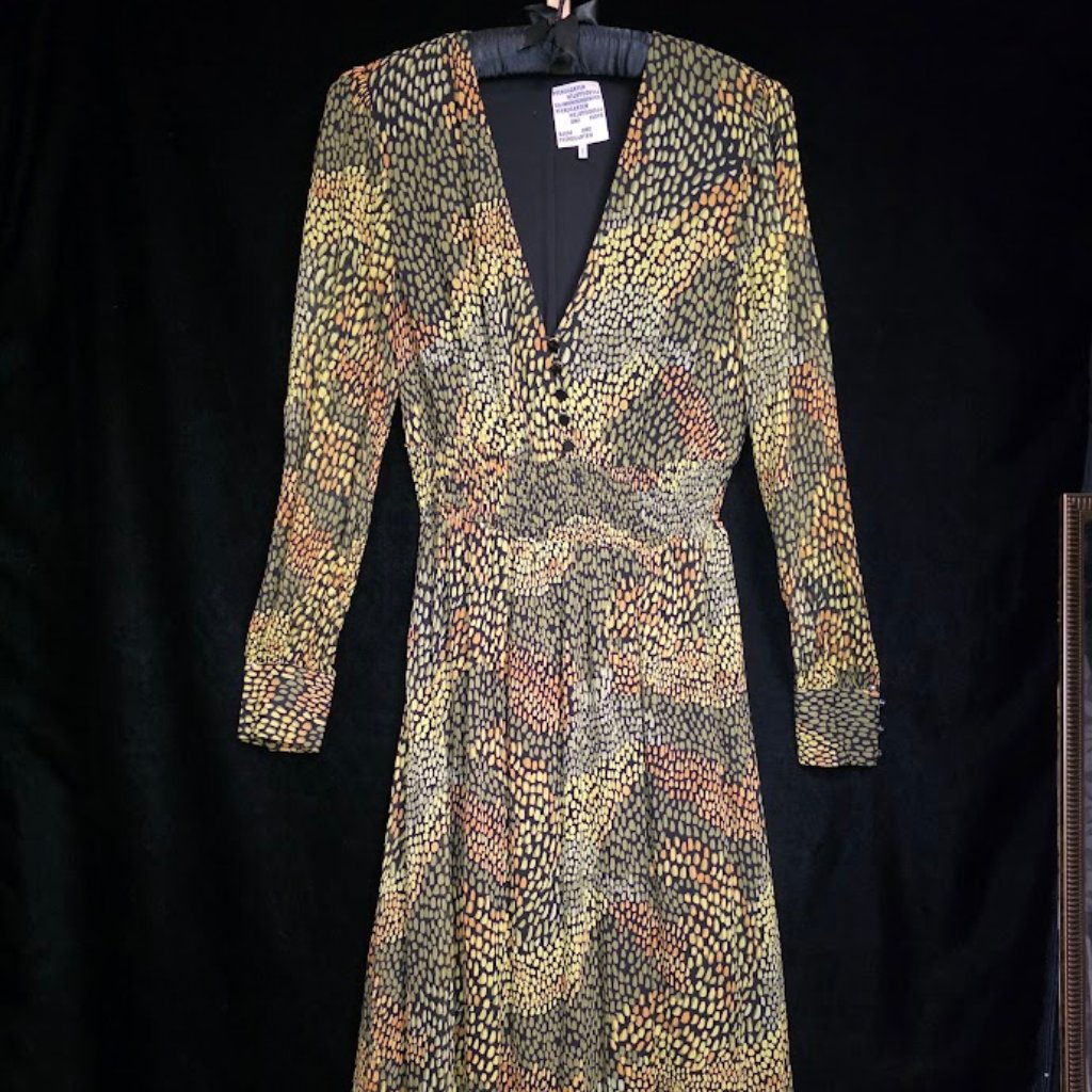 Baum Un Pferdgarten Amber Midi Dress Size 38 (Us-8)